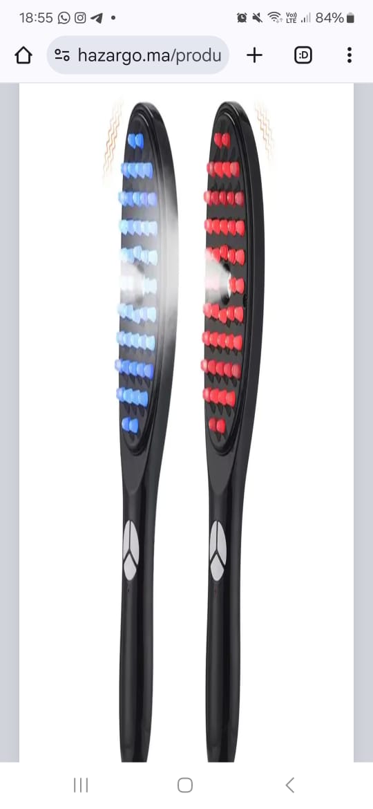 Image de La Brosse Thérapeutique Originale pour Cheveux Therabrush Original 5 en 1 Brosse Thérapeutique Cheveux - Unbranded