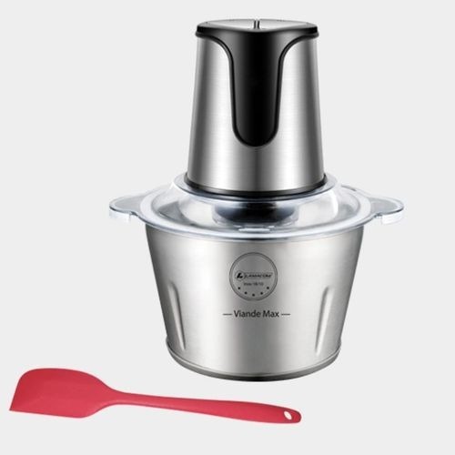 Image de Lamacom Hâchoir électrique 300W avec bol en inox 2 litre -2 vitesses pour tout les aliments + CADEAU - Unbranded