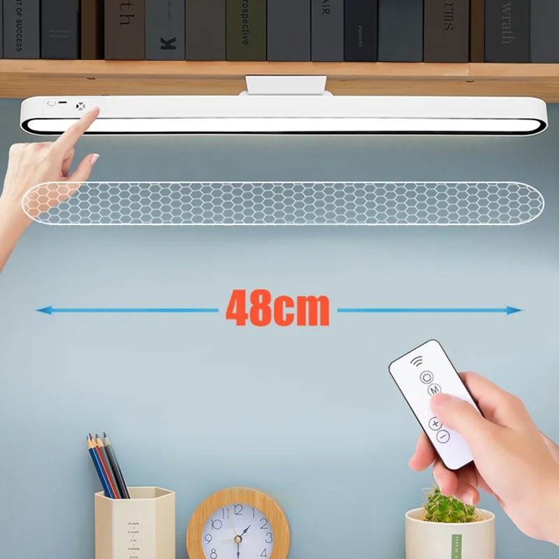 Image de Lampe Magnétique Réglable - 3 Couleurs et Batterie Rechargeable - Unbranded