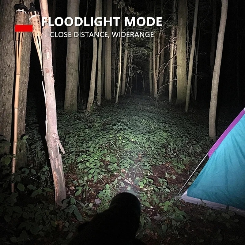 Image de Lampe Torche LED Puissante – 1500 Lumens, Rechargeable USB-C - Unbranded