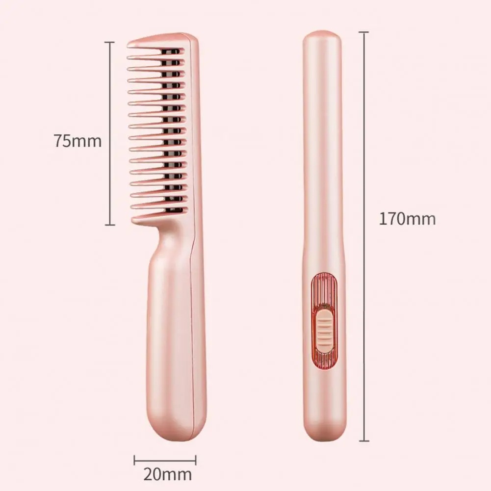 Image de Lisseur Chic - Brosse lissante 2 en 1 avec protection anti-brûlure - Unbranded