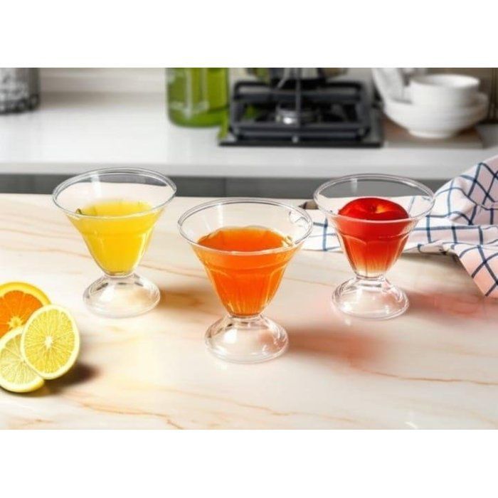 Image de Lot de 3 coupes a glace - à dessert de 100 ml chaucune - Unbranded