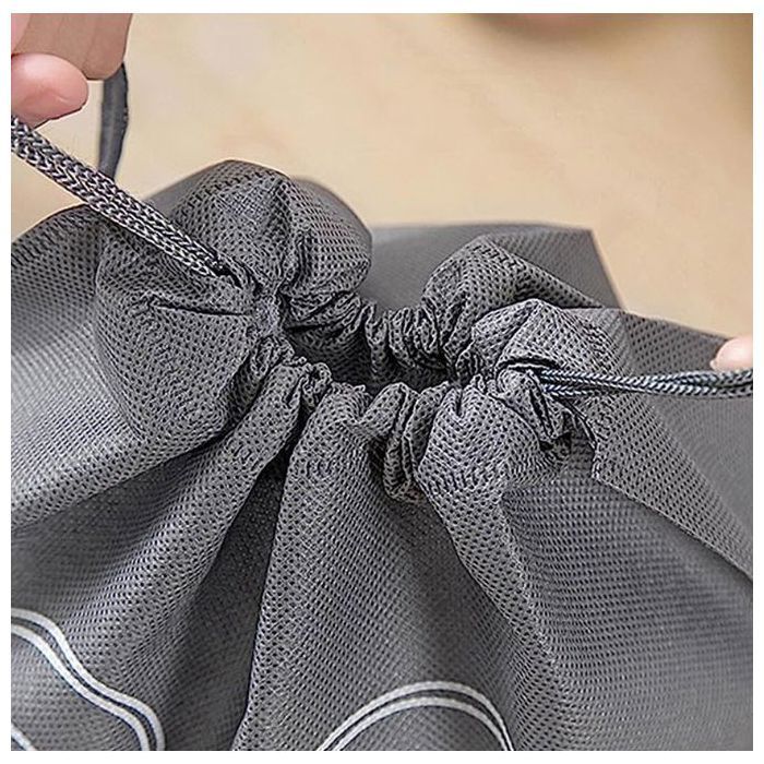 Image de Lot de 3 Sacs à Chaussures 44cm/32cm -rangement ou de protection de Voyage - Unbranded