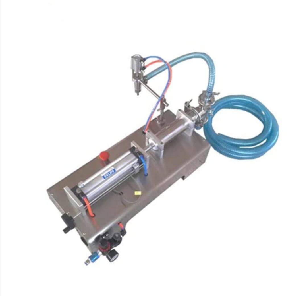 Image de Machine de remplissage de liquide entièrement pneumatique horizontale MXBAOHENG pour shampoing, eau 300-2500 ml