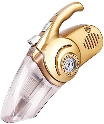 Image de Ménage et Soin Auto 4 en 1 - Aspirateur de Voiture, Compresseur et Testeur de Pression - Unbranded