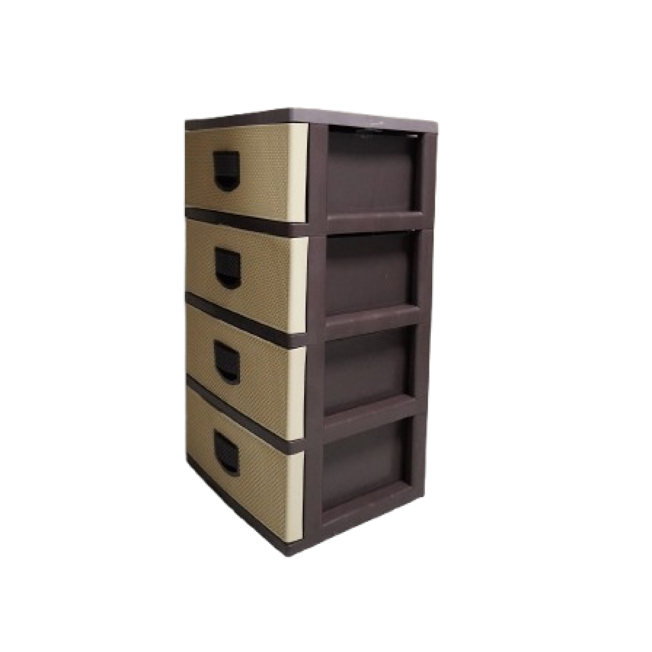 Meuble de rangement plastique avec 4 tiroirs