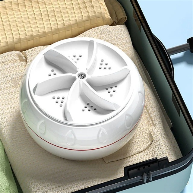 Image de Mini Machine à Laver Portable – Idéale pour Voyages et Petits Espaces - Unbranded