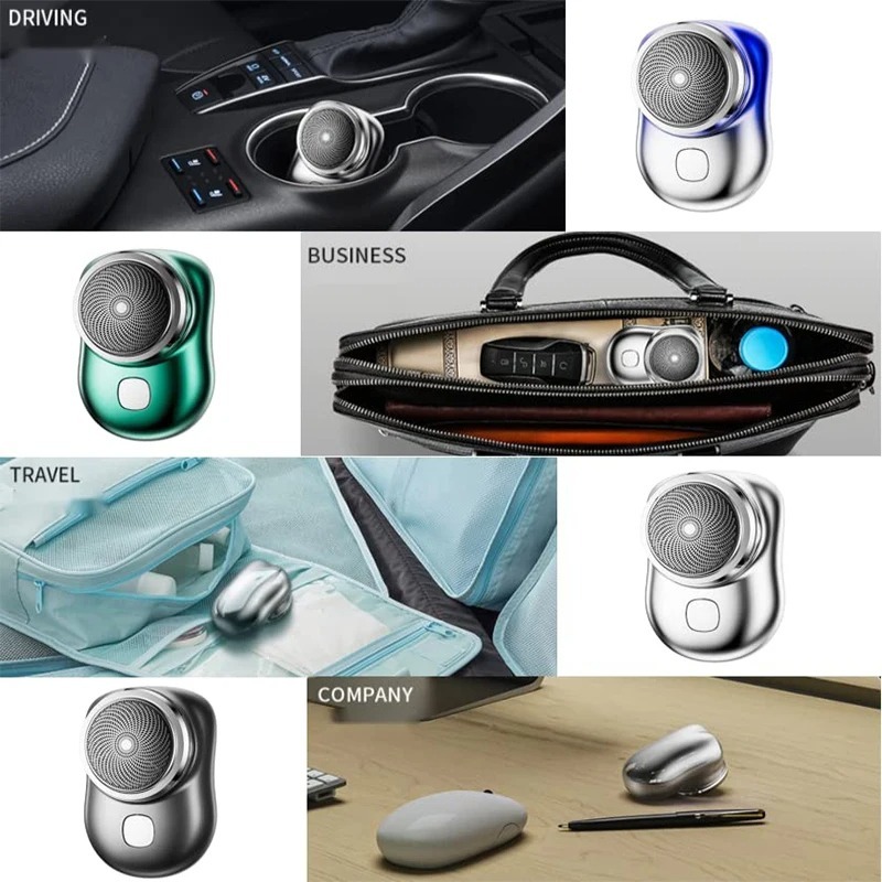 Image de Mini Rasoir Électrique – Rasage Précis et Indolore pour Homme et Femme - Unbranded