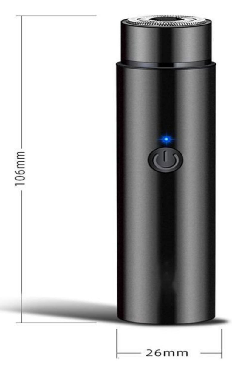 Image de Mini Rasoir Rechargeable pour Hommes et Femmes, Idéal Pour le Voyage