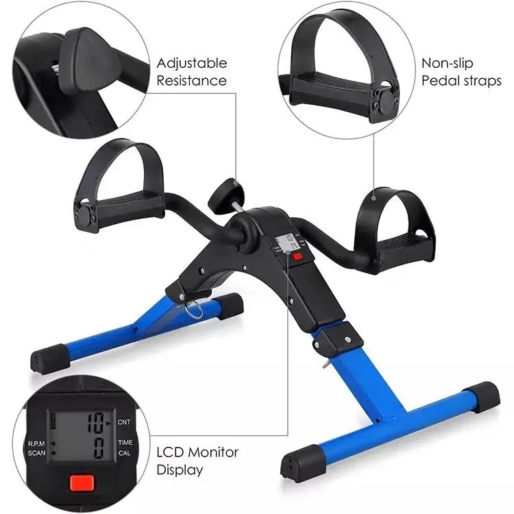 Image de Mini Vélo d'Exercice – Vélo Compact avec Résistance Ajustable - Unbranded