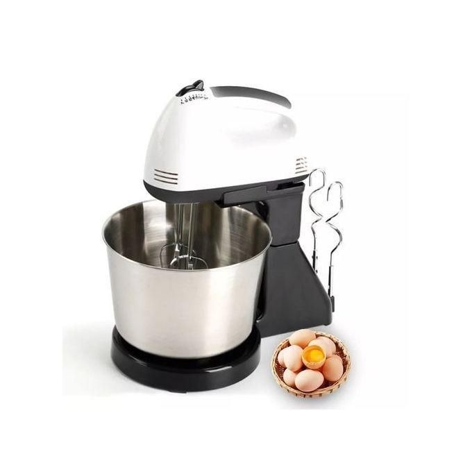 Image de Mixeur électrique 7 vitesses avec bol, 260W – Outil essentiel pour les pâtissiers - Unbranded