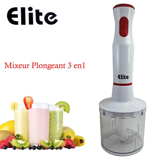 Image de Mixeur Plongeant 4en1  - ELITE 200W - Unbranded