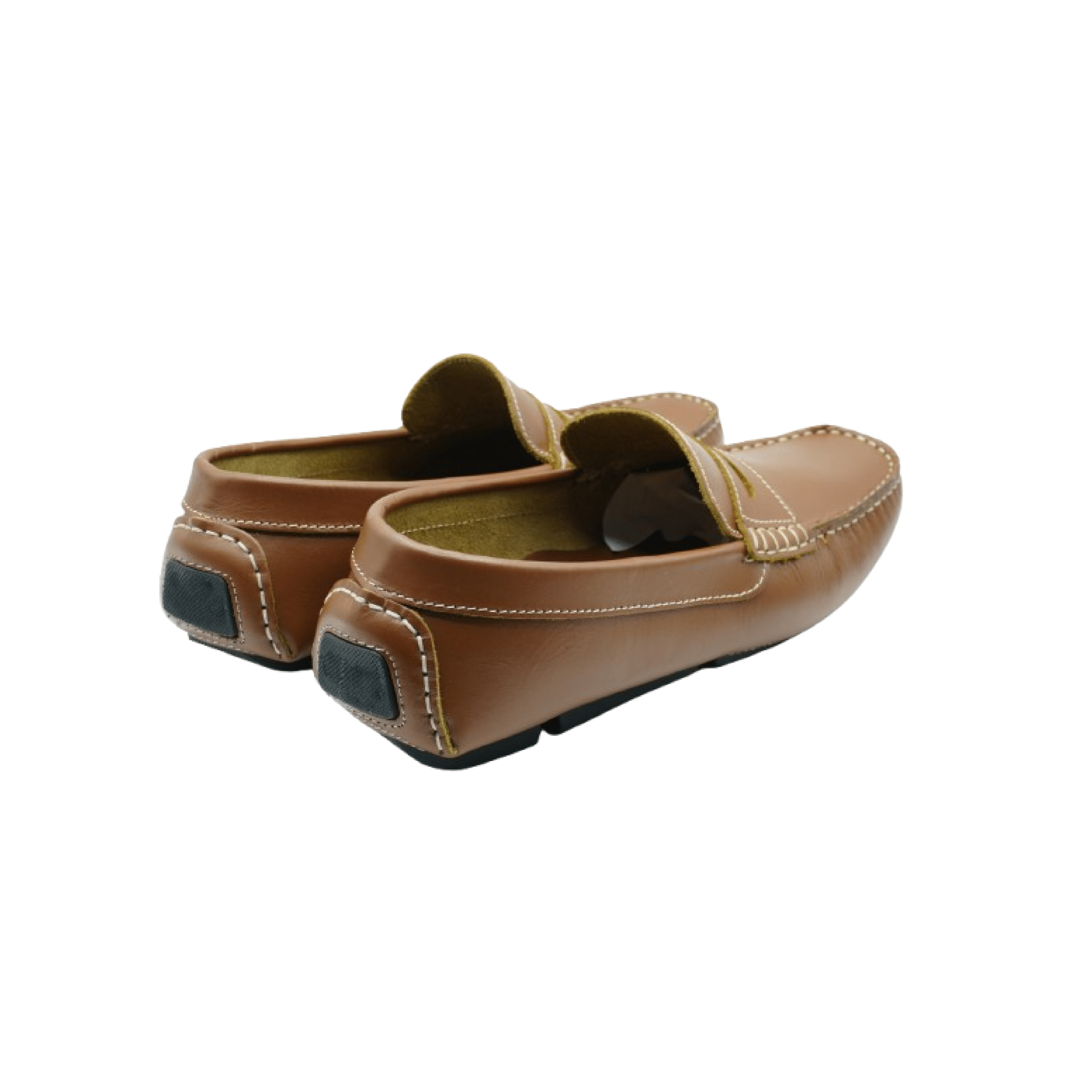 Image de Mocassins Hommes en cuir Marron - Unbranded
