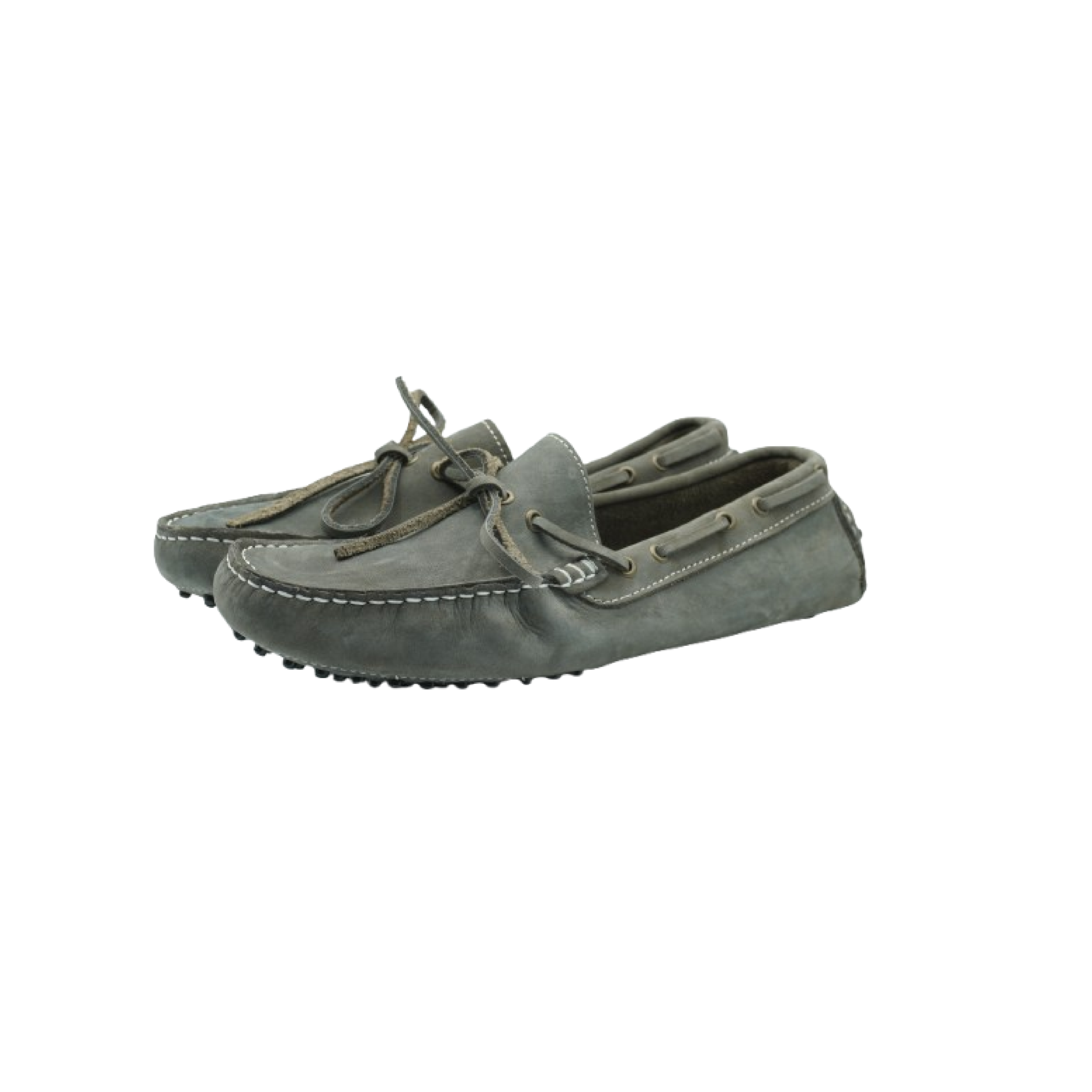 Image de Mocassins Hommes en Daim Gris - Unbranded
