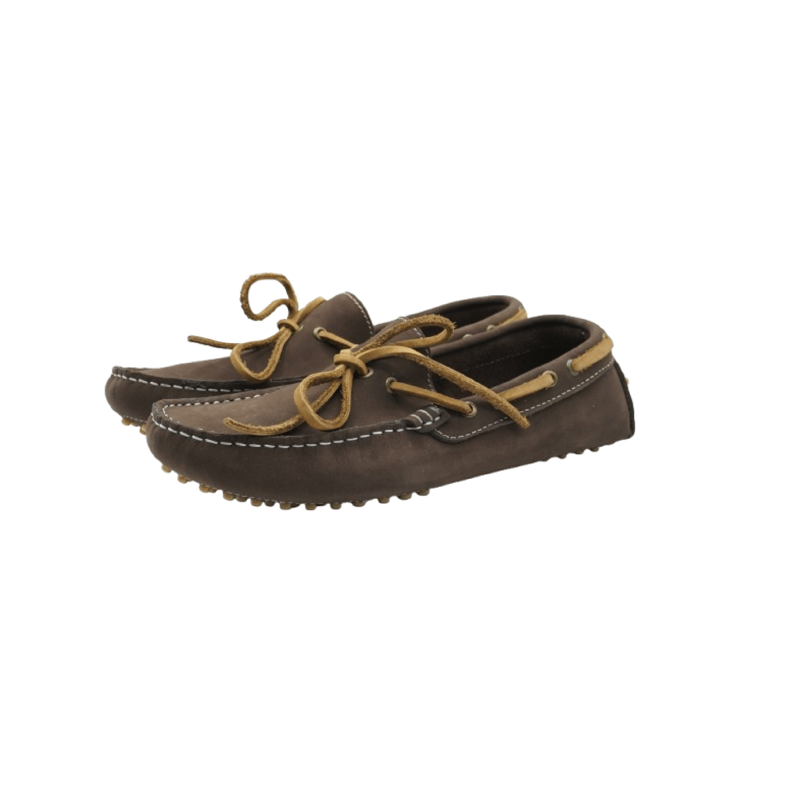 Mocassins Hommes en Daim  Marron