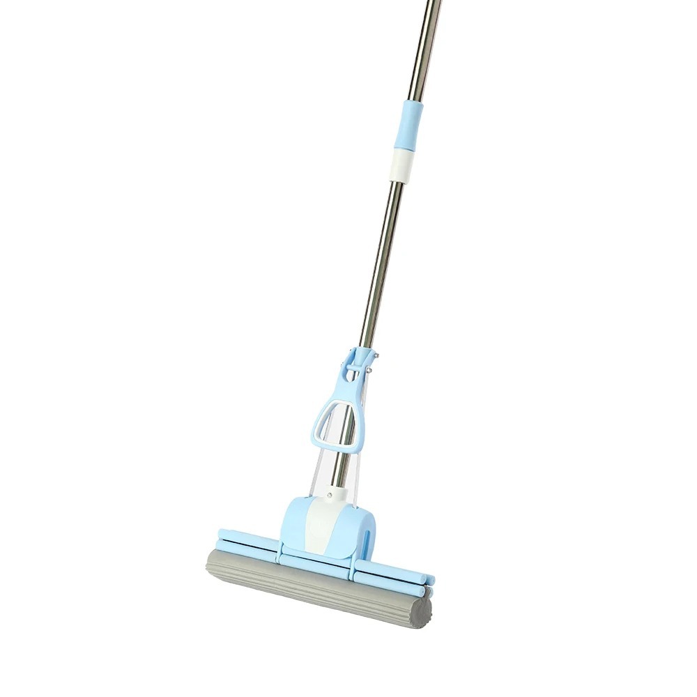 Image de Mop Éponge pour Ménage – Balai à Éponge Ultra Absorbant avec Poignée Ajustable - Unbranded