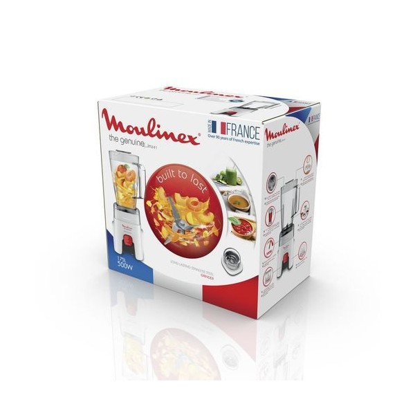 Image de Moulinex Blender Genuine LM241B25 - 500W, 1 vitesse + pulse, Bol 1,75L et 1 accessoire المرجع: LM241B25