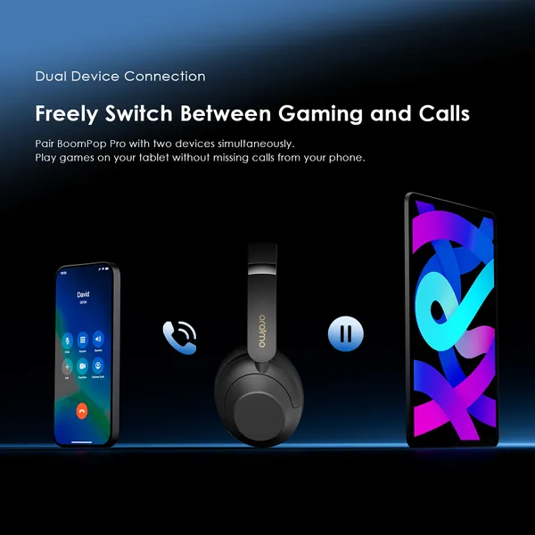 oraimo BoomPop Pro ANC Over-Ear Headphones