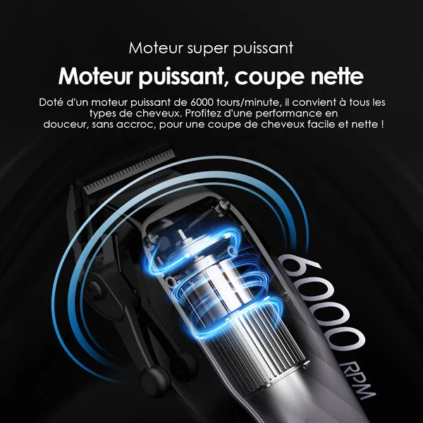 oraimo SmartClipper 2C Tondeuse à cheveux professionnelle