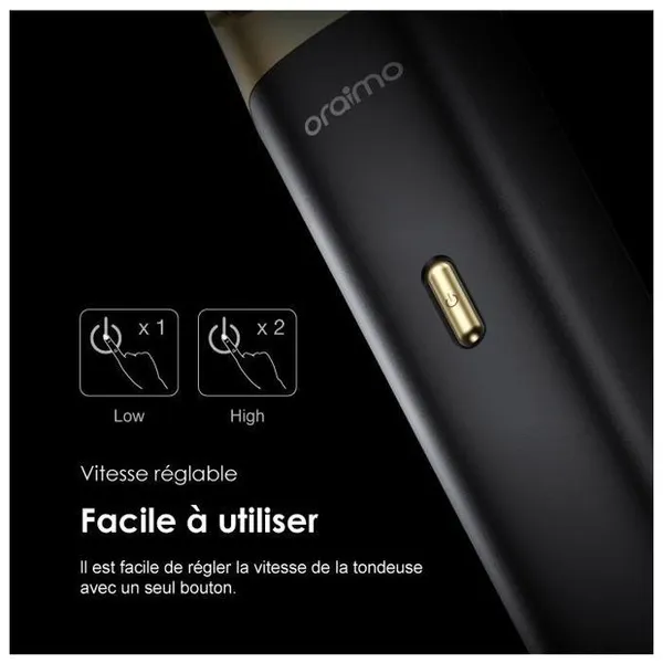 oraimo SmartTrimmer2 Tondeuse à batterie longue durée