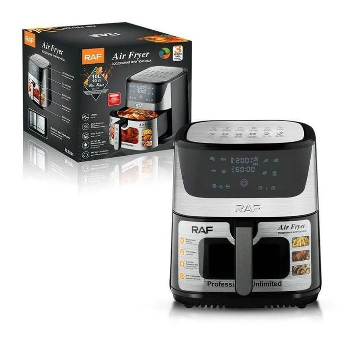 Image de Pack AIR FRYER 10 L 1700 W et robot pétrin 1300 W 6 VITESSES - Unbranded