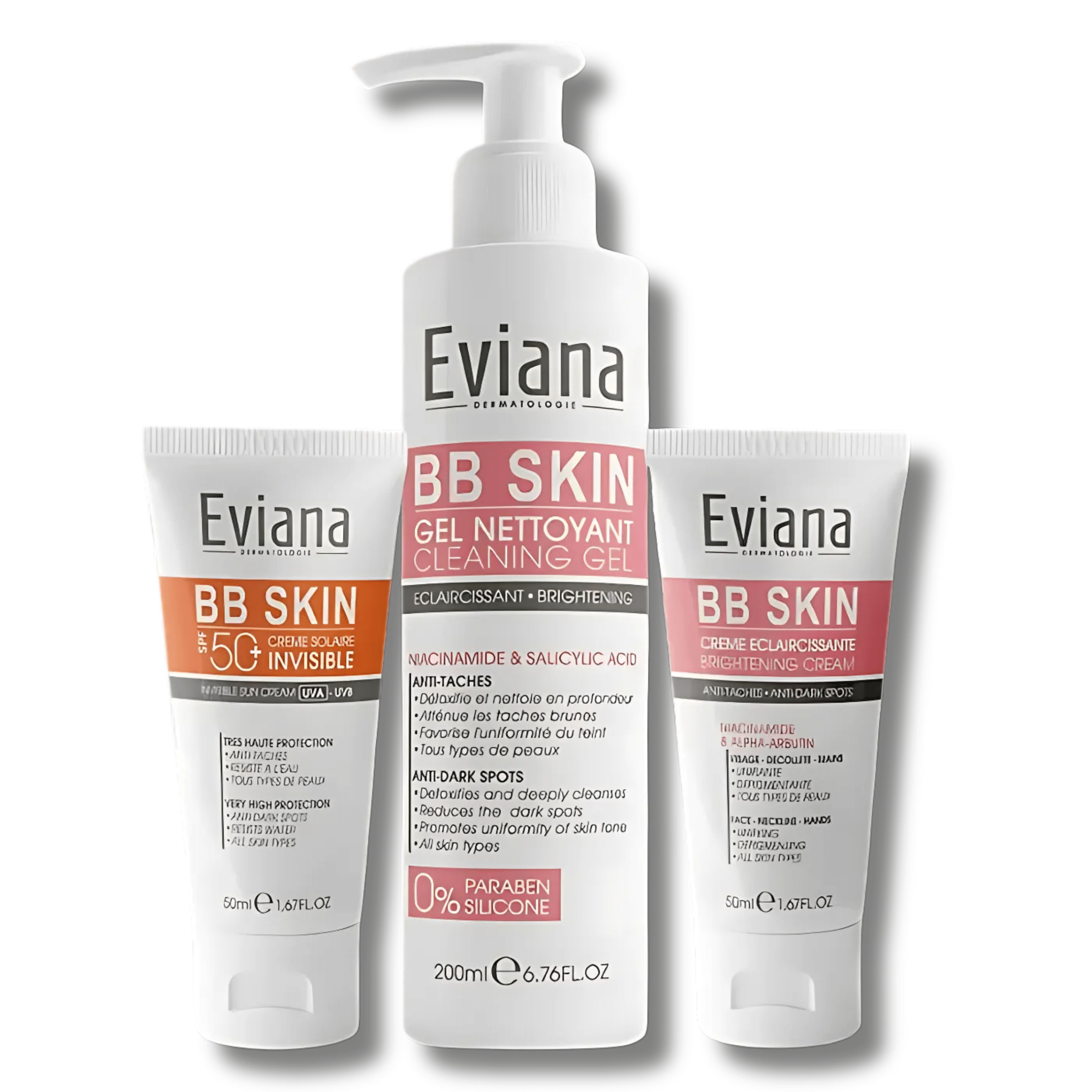 Image de Pack éclaircissante et anti-taches brunes - EVIANA - Unbranded