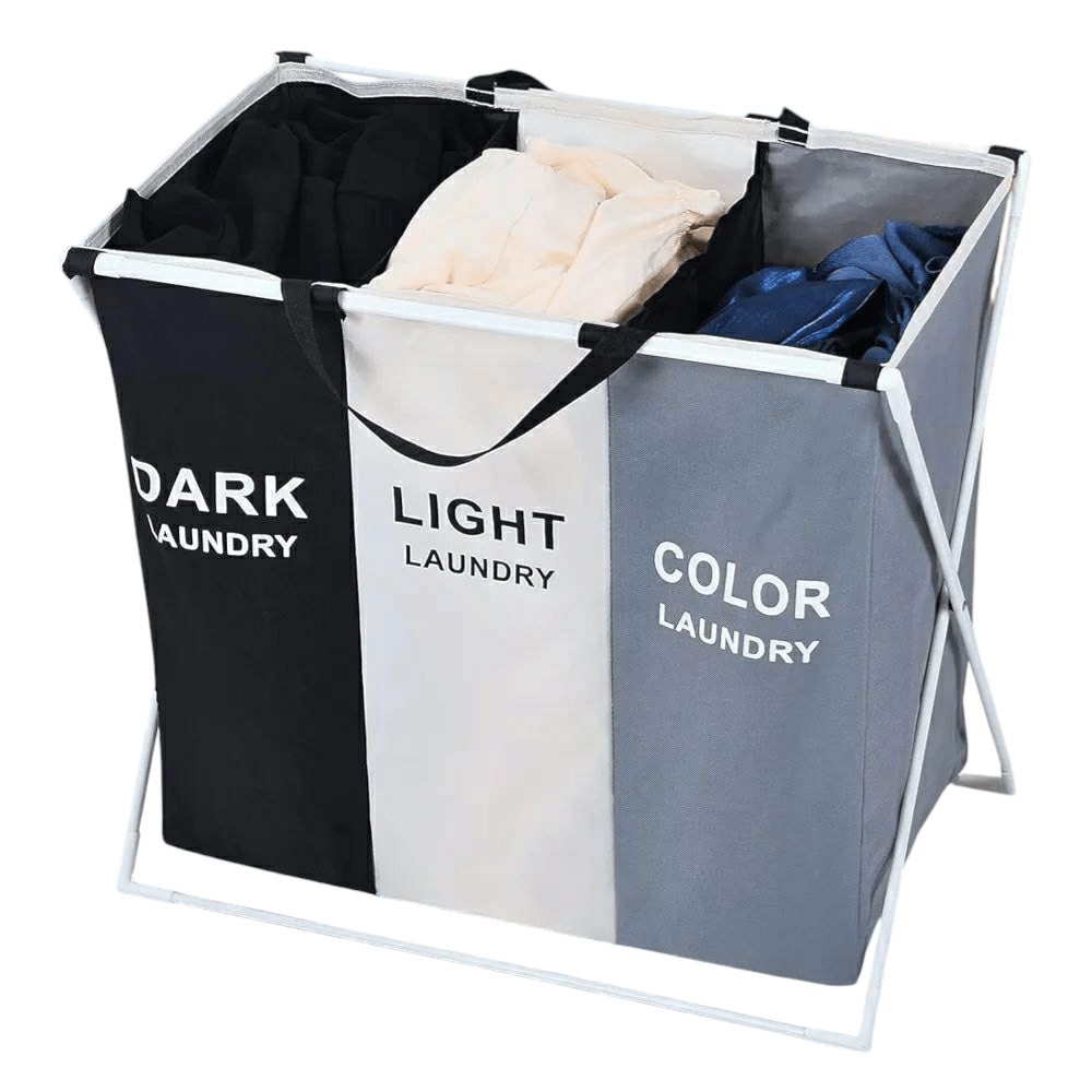 Panier a linge 3 compartiment