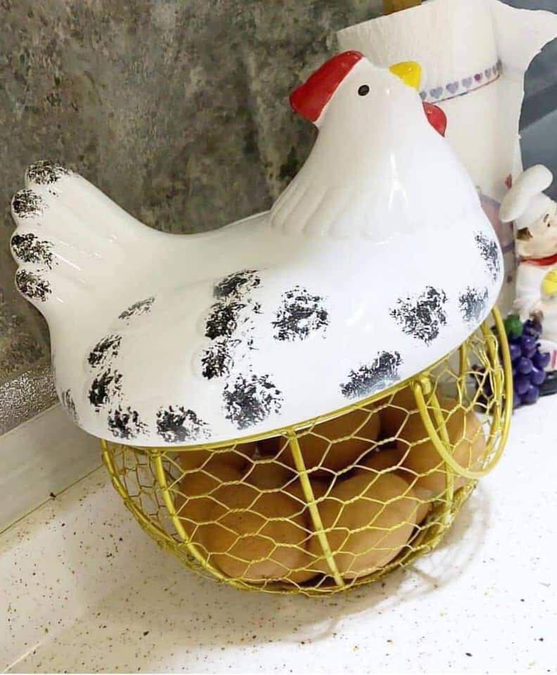 Image de Panier à Œufs en Céramique - Unbranded