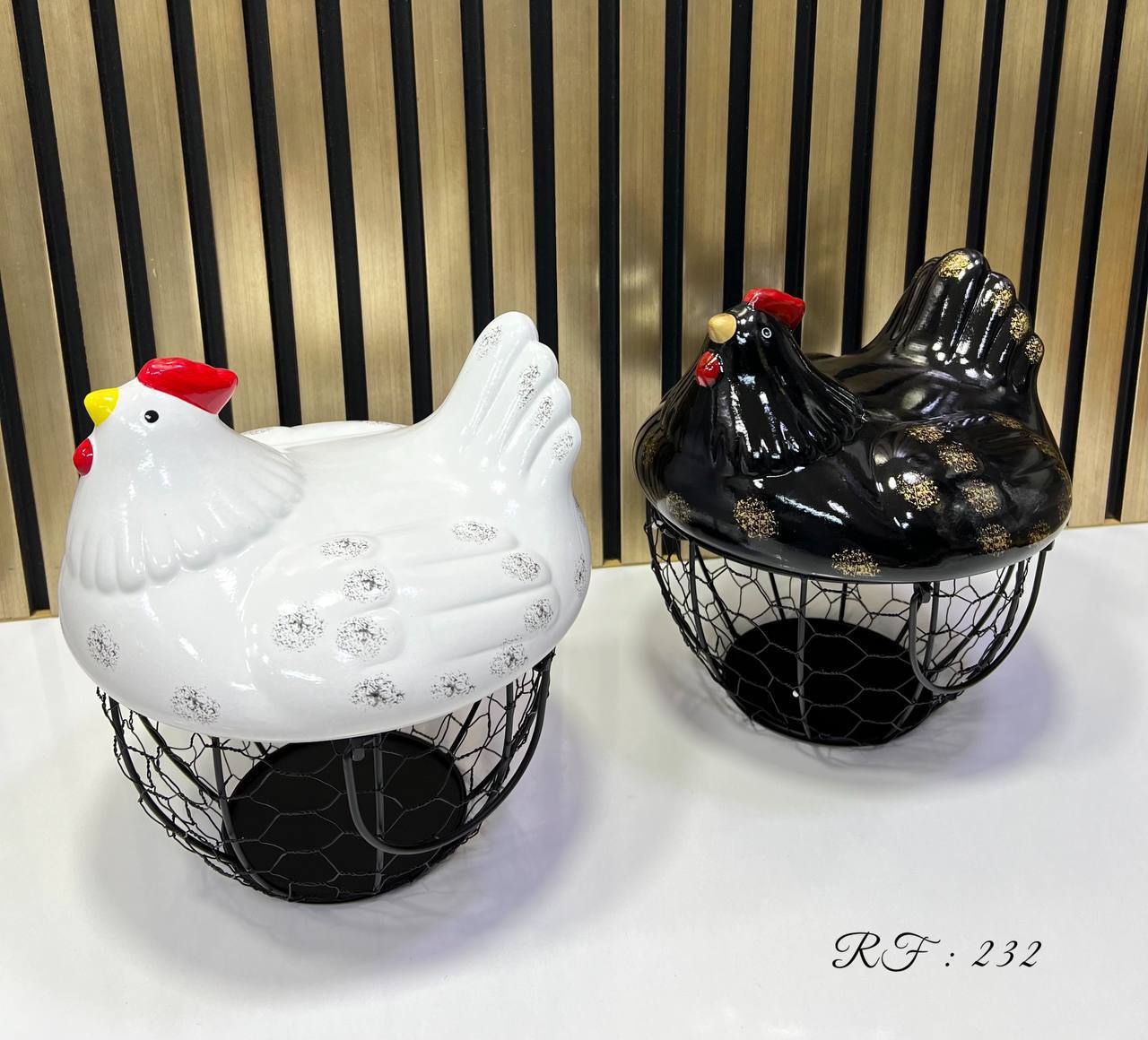 Image de Panier à Œufs en Céramique - Unbranded
