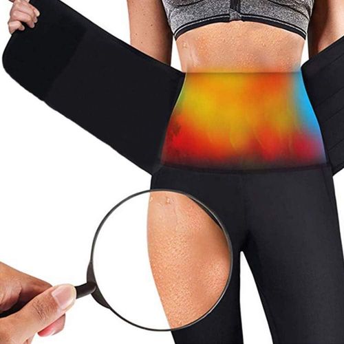 Image de Pantalon de Sauna avec Ceinture – Transpiration et Performance - Unbranded