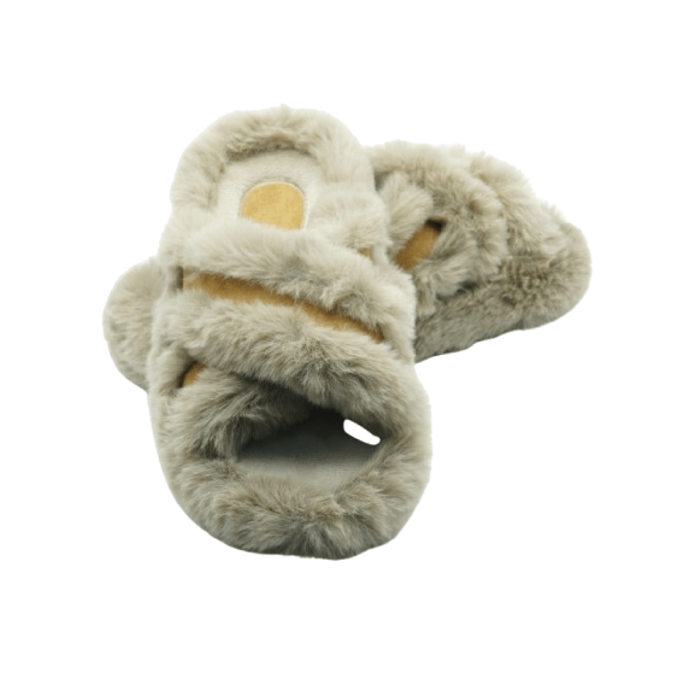 Image de Pantoufles sandale pour femmes en fourrure - Unbranded