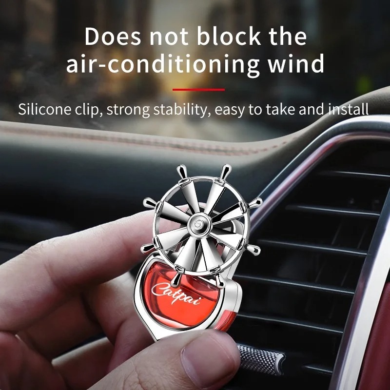 Image de Parfum d'Air Rotatif pour Voiture, Éliminateur d'Odeurs - Unbranded