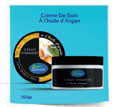 Phytamine Crème Hydratante à l’Huile d’Argan – 150g