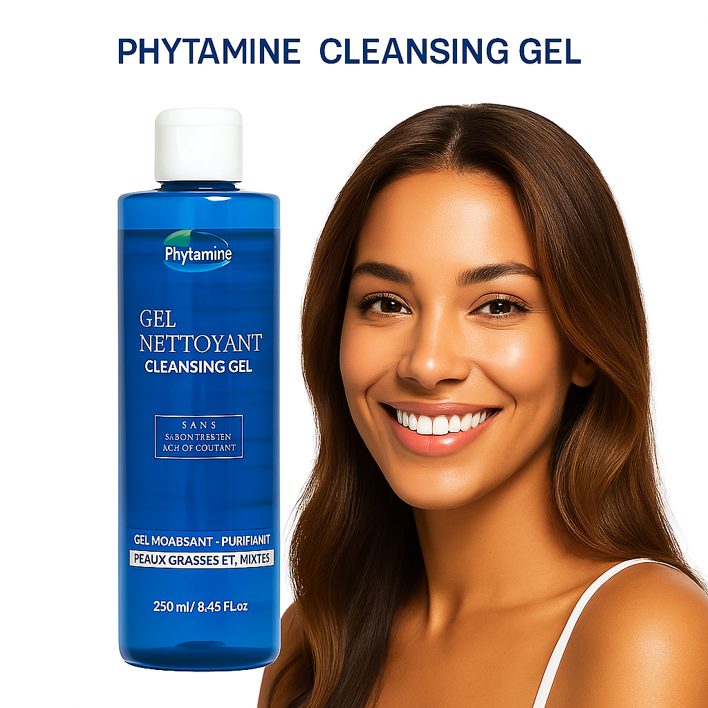Phytamine GEL NETTOYANT PEAUX GRASSES ET SENSIBLES 250 ML