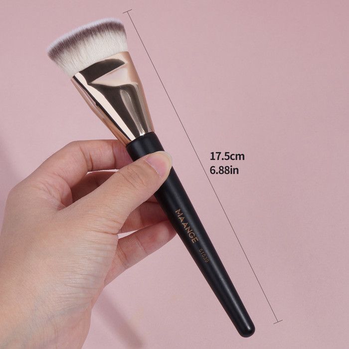 Image de Pinceau de maquillage - Non spécifié - Pinceau plat - Poils synthétiques doux - Durable - Avec boîte - Unbranded