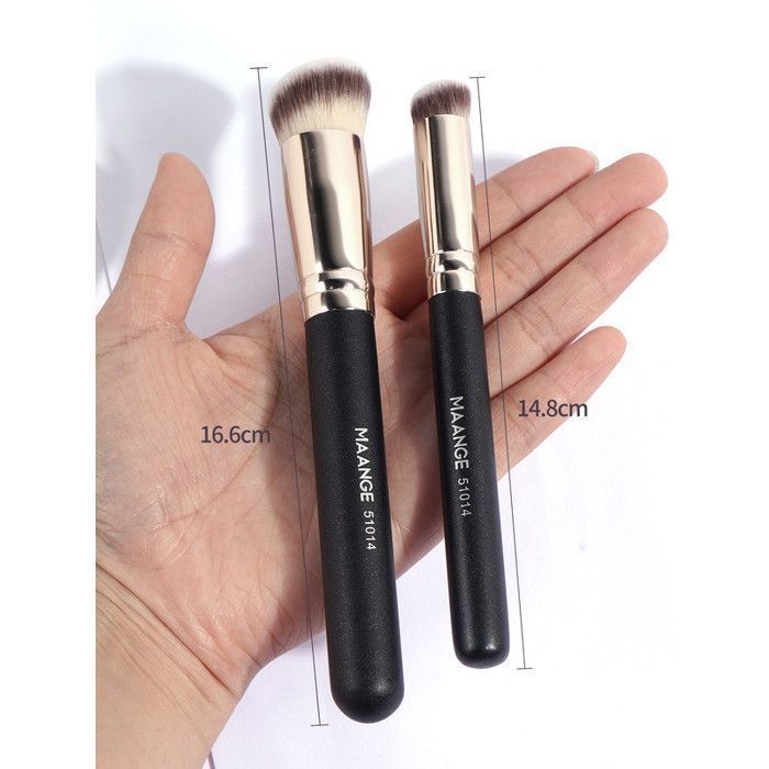 Image de Pinceaux de maquillage - MAANGE - 3pcs - Professionnel - Doux - Triangulaire - Unbranded