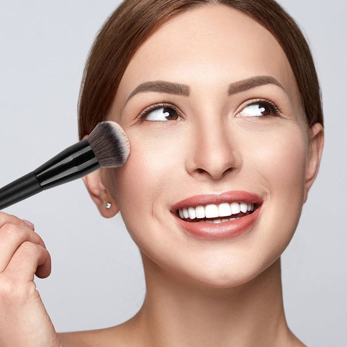 Image de Pinceaux de maquillage - Maange - 2pcs - Poils synthétiques doux - Boîte incluse - Application polyvalente - Unbranded