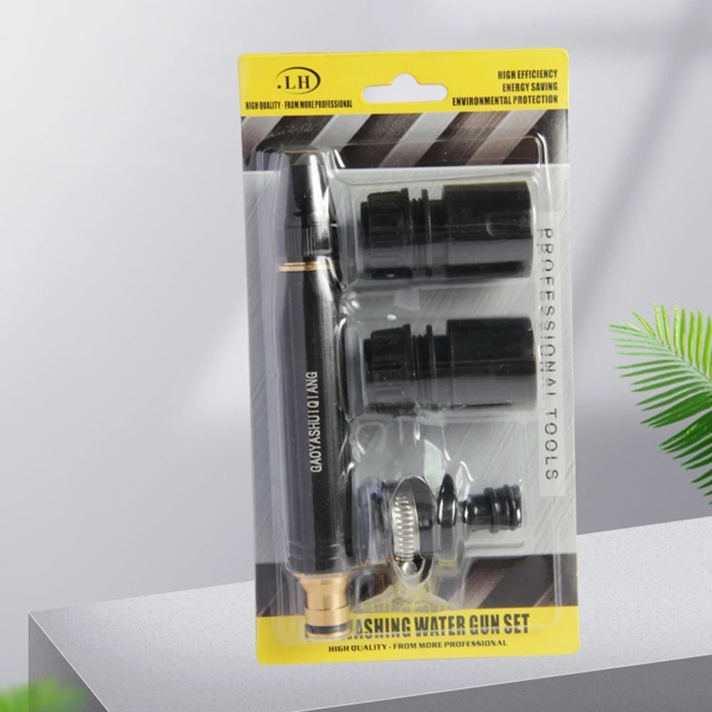 Image de Pistolet à Eau Haute Pression pour Jardin et Nettoyage - Unbranded