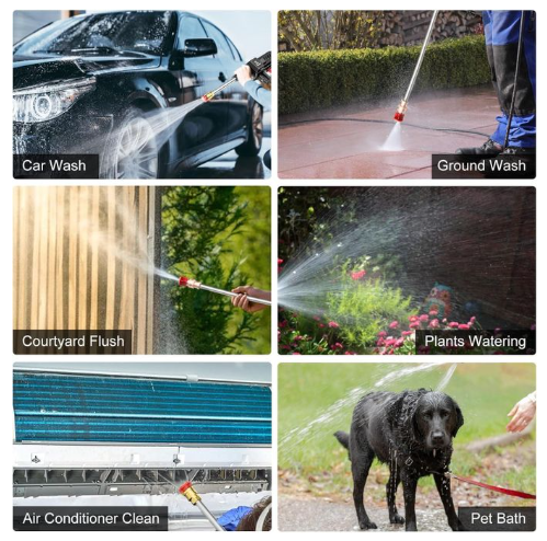 Image de Pistolet de Lavage Haute Pression Portable Auto sans Fil 48V