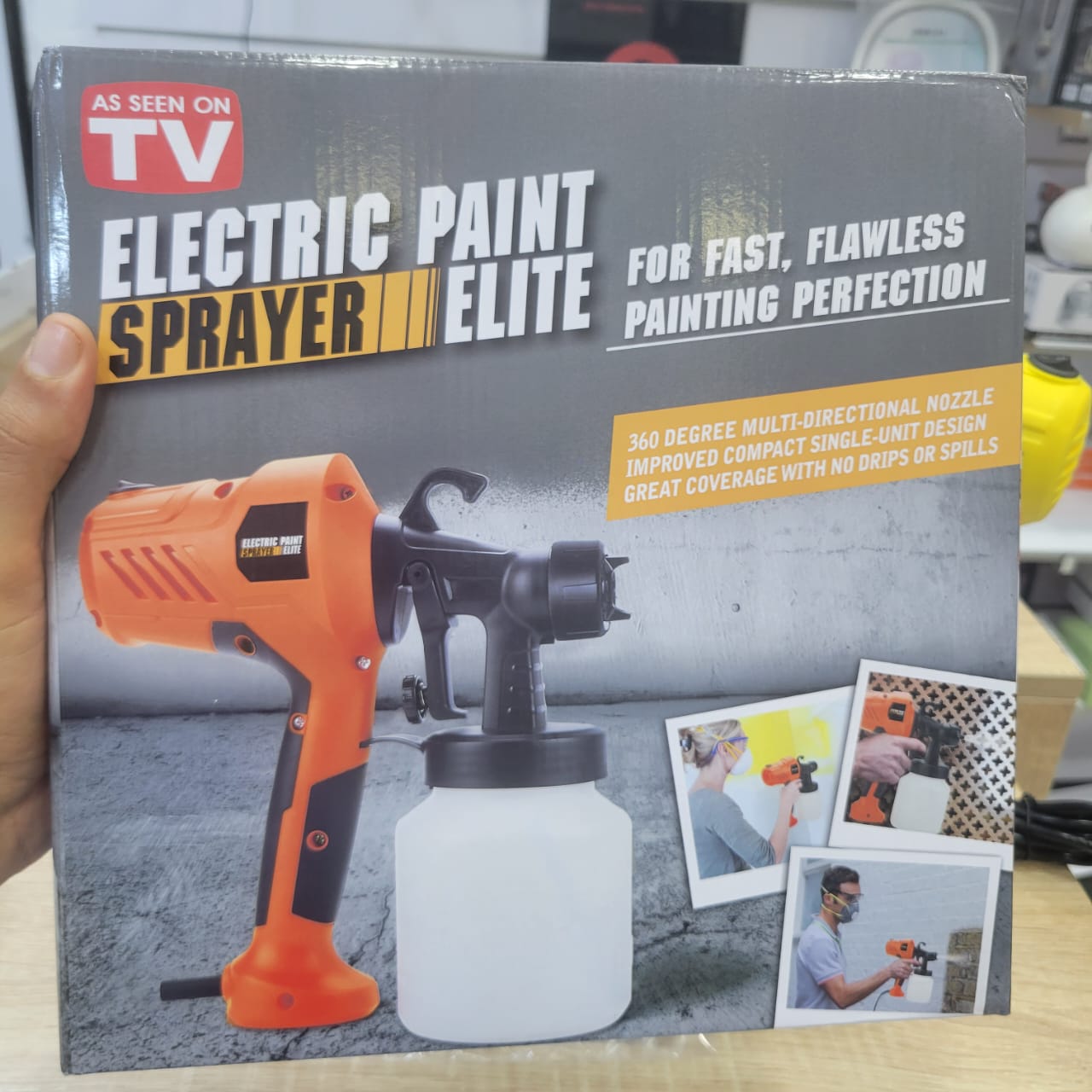 Image de Pistolet peinture électrique(800ml) مسدس طلاء كهربائي (800 مل) - Unbranded