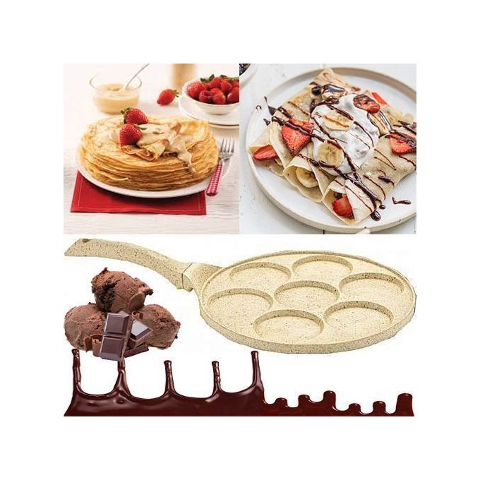 Poêle antiadhésive pour mini-crêpes
