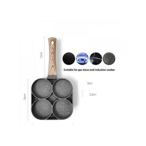 Poêle Granit antiadhésif 4 Compartiments
