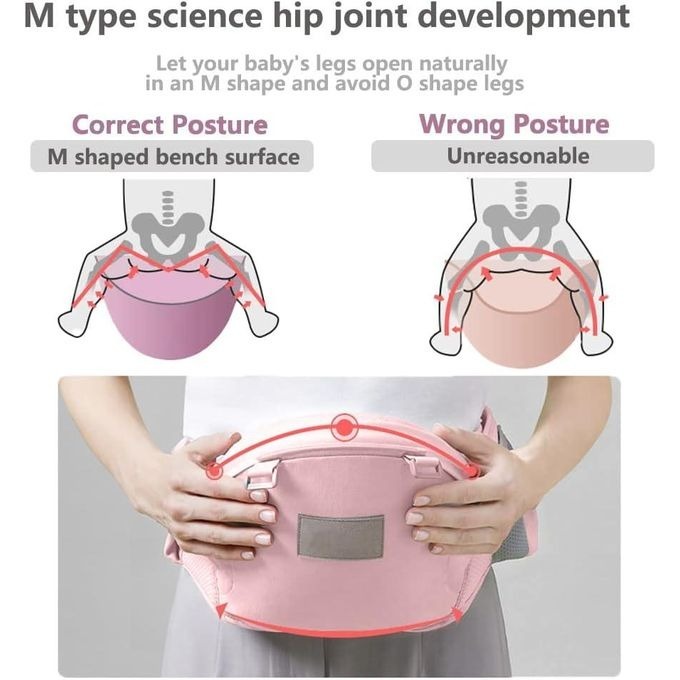 Image de Porte-bébé Confortable – Porte-bébé Multi-usage pour Nouveau-nés et Enfants (1-48 mois) - Unbranded