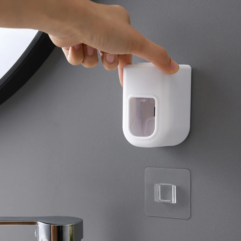 Image de Porte-brosse à dents/tablette de rangement/distributeur de pâte - Unbranded