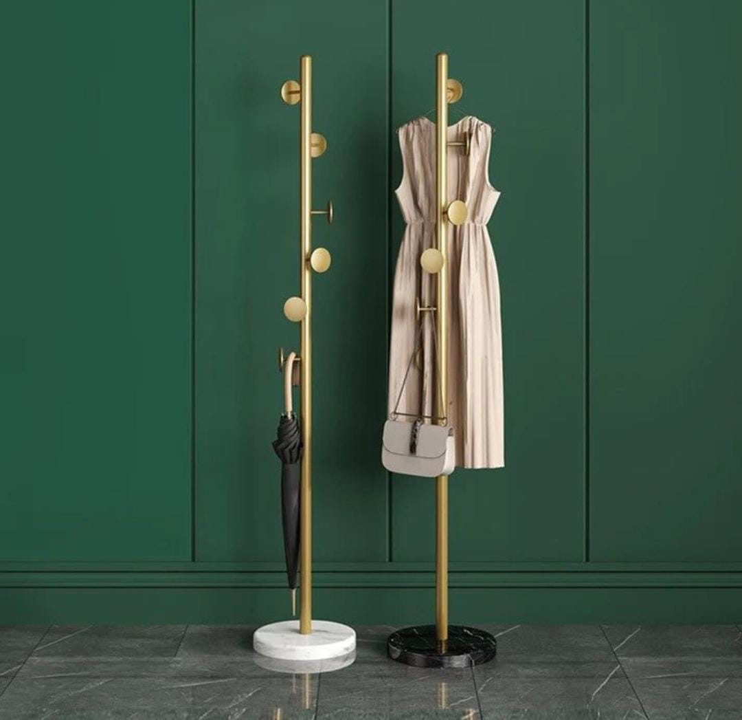 Image de Porte-Manteau Moderne en Finition Or - Unbranded