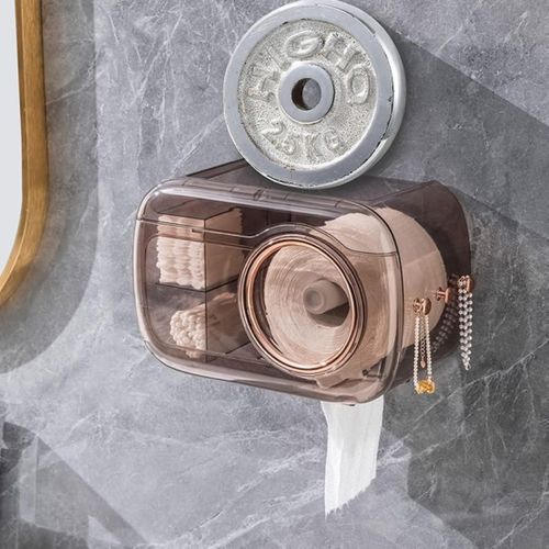 Image de Porte-mouchoirs mural – Design moderne en forme de caméra pour un rangement optimisé - Unbranded