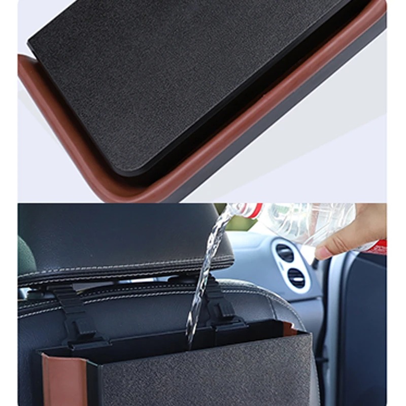 Image de Poubelle de voiture pliable portable étanche. - Unbranded