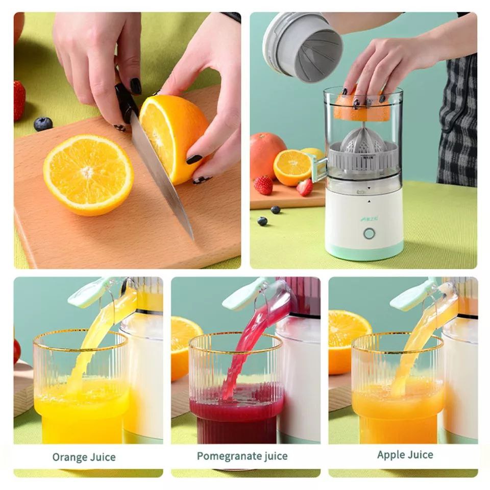 Image de Presse Fruits Électrique USB extracteur de jus pour tous les fruits - Unbranded