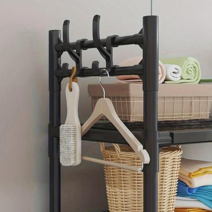 Image de Rack de Rangement Multi-Niveaux – Optimisez l’Espace dans votre Salle de Bain - Unbranded
