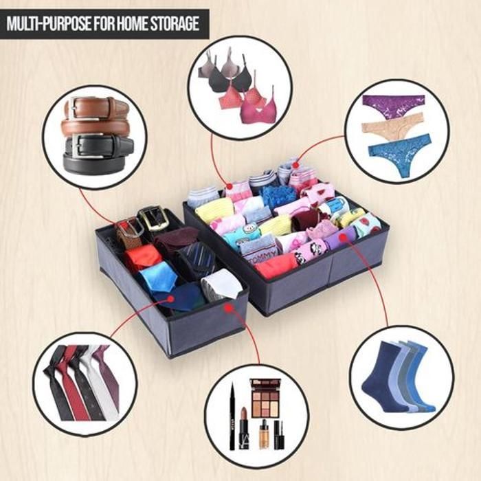 Image de Rangement 8 trous Couleur beige - Unbranded